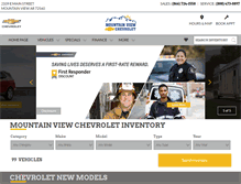 Tablet Screenshot of mountainviewgm.com